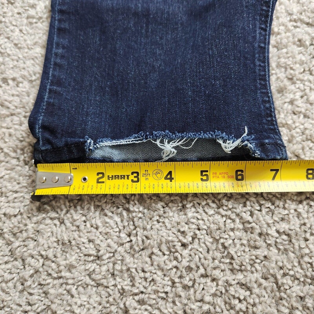 Democracy Absolution Jeans Dark Wash Distressed Stretch Denim Pants Size 10 - Picture 8 of 14